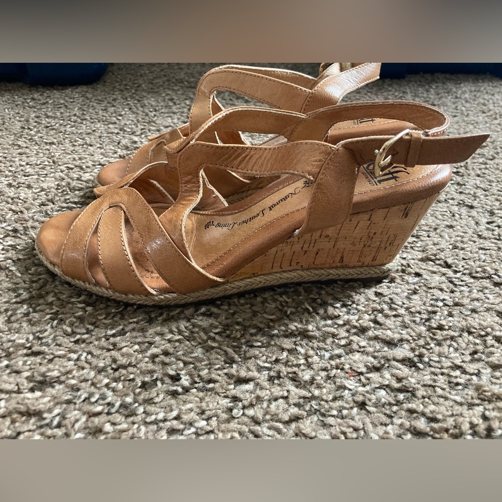Sofft Strappy Wedge Sandals